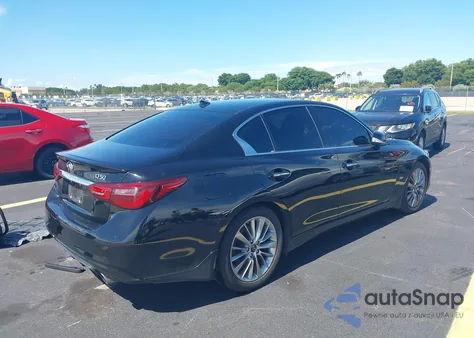 2019 Infiniti Q50 3.0T Luxe from USA, damaged, VIN JN1EV7AP8KM543137